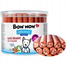 Levně Kabanos salámové hovězí maso s kolagenem pro psa Bow Wow 12,5 cm (BW465)
