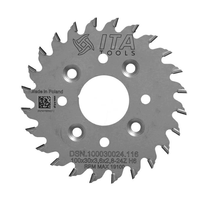 Ita Tools Diamantová drážkovací pila 100x30x24Z H6 K3,6 mm