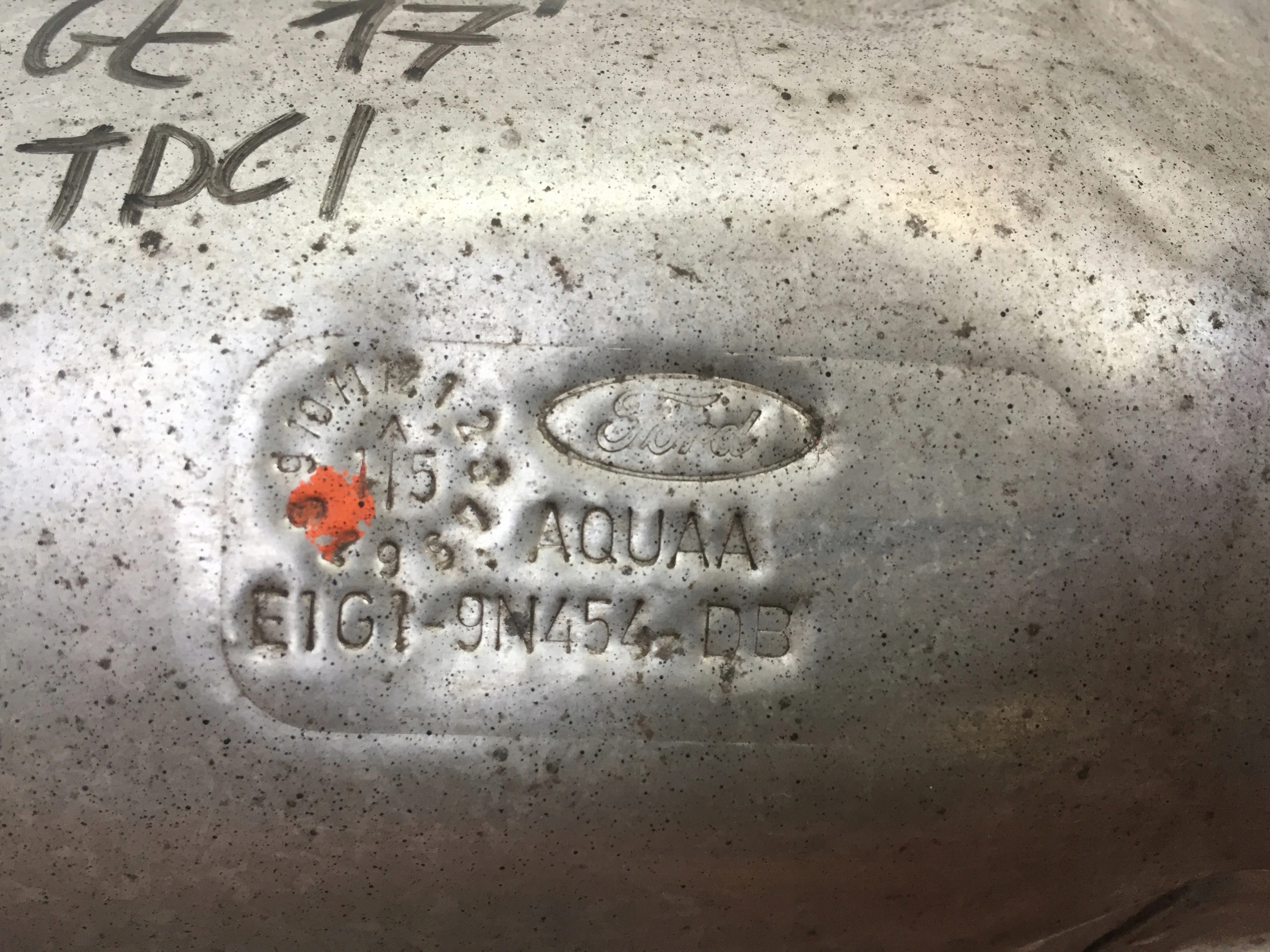 FORD EDGE II MK2 OSLONA TERMICZNA KATALIZATORA Part number E1G1 9N454 DB