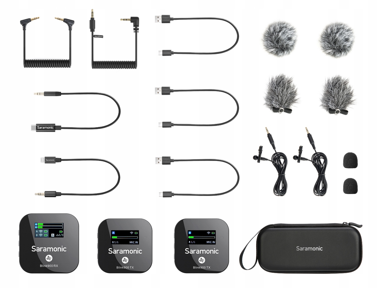 Bezprzewodowy system mikrofony Saramonic BLINK900 Kod producenta 6971008029352
