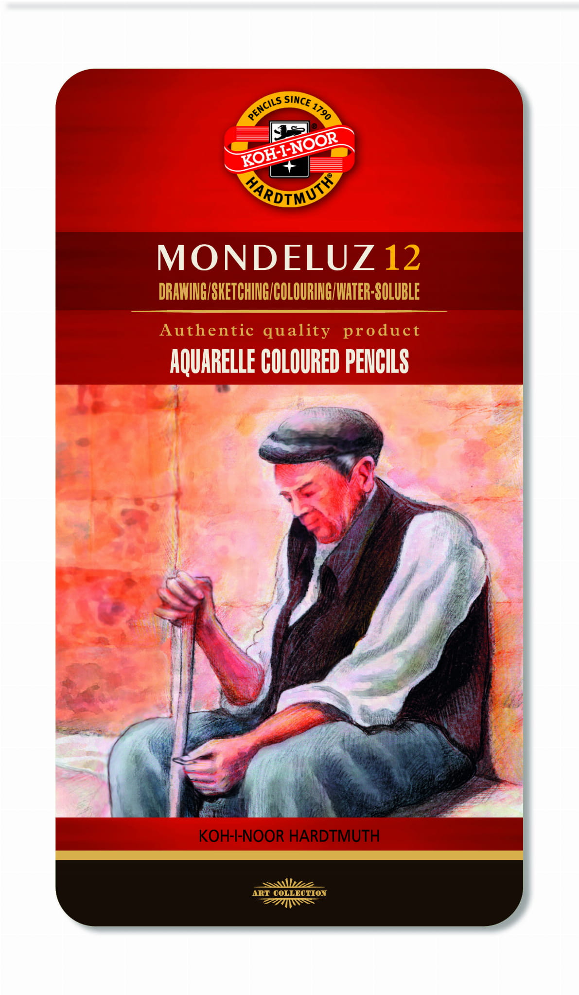 Pastelky Kin Mondeluz MET.12KOL. 3722