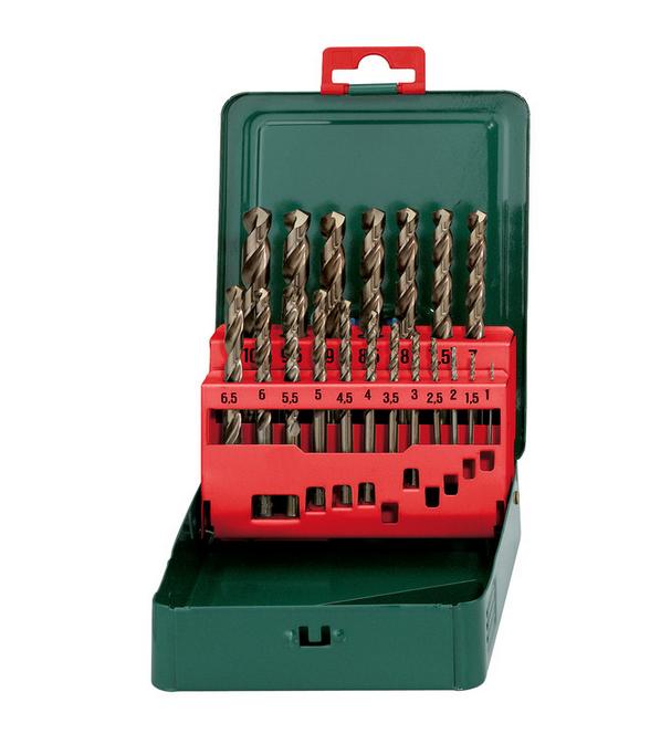 Sada Vrtáků Do Kovu Hss-co 19 ks 1 – 10 mm