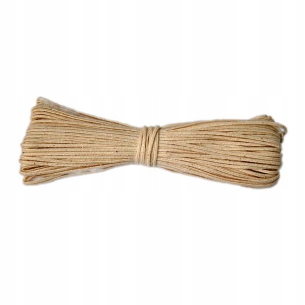 

Knot bawełniany do świec 3x18- 20m