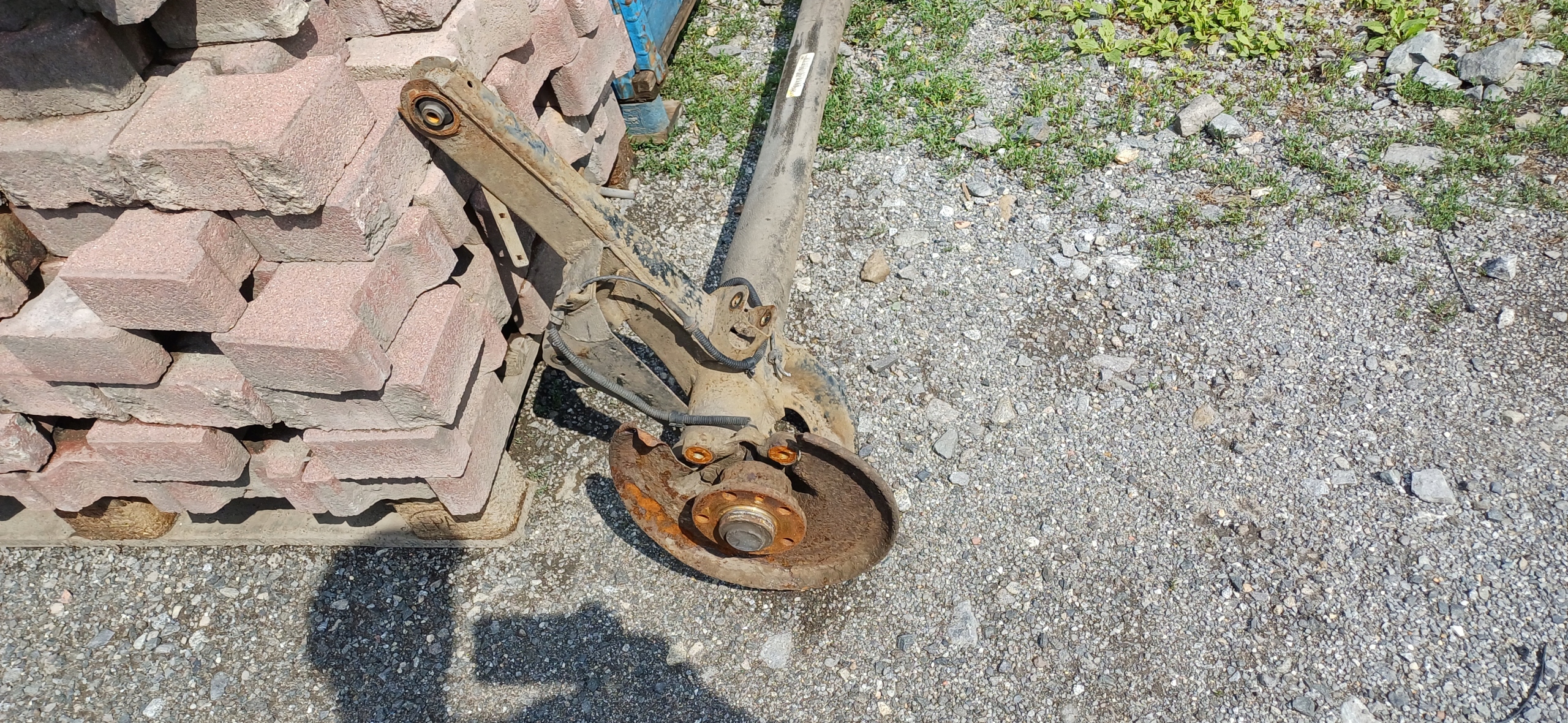 FIAT ULYSSE II Achsträger heck achse