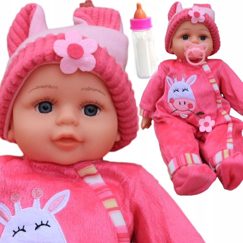 Bábika s cumlíkom a fľašou, rozpráva a spieva