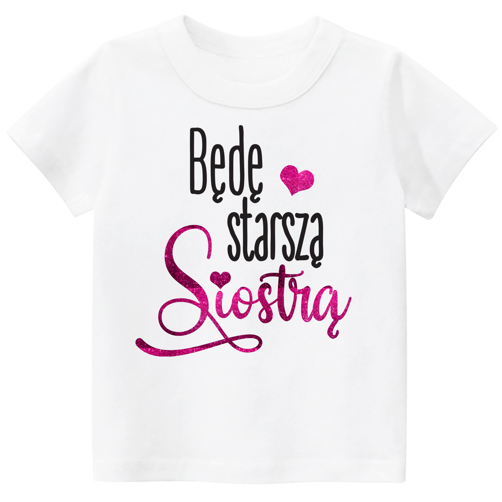 

Koszulka t-shirt Będę starszą siostrą r. 128