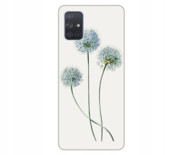 

Etui wzory do Samsung Galaxy A71 Kwiat niebieski a