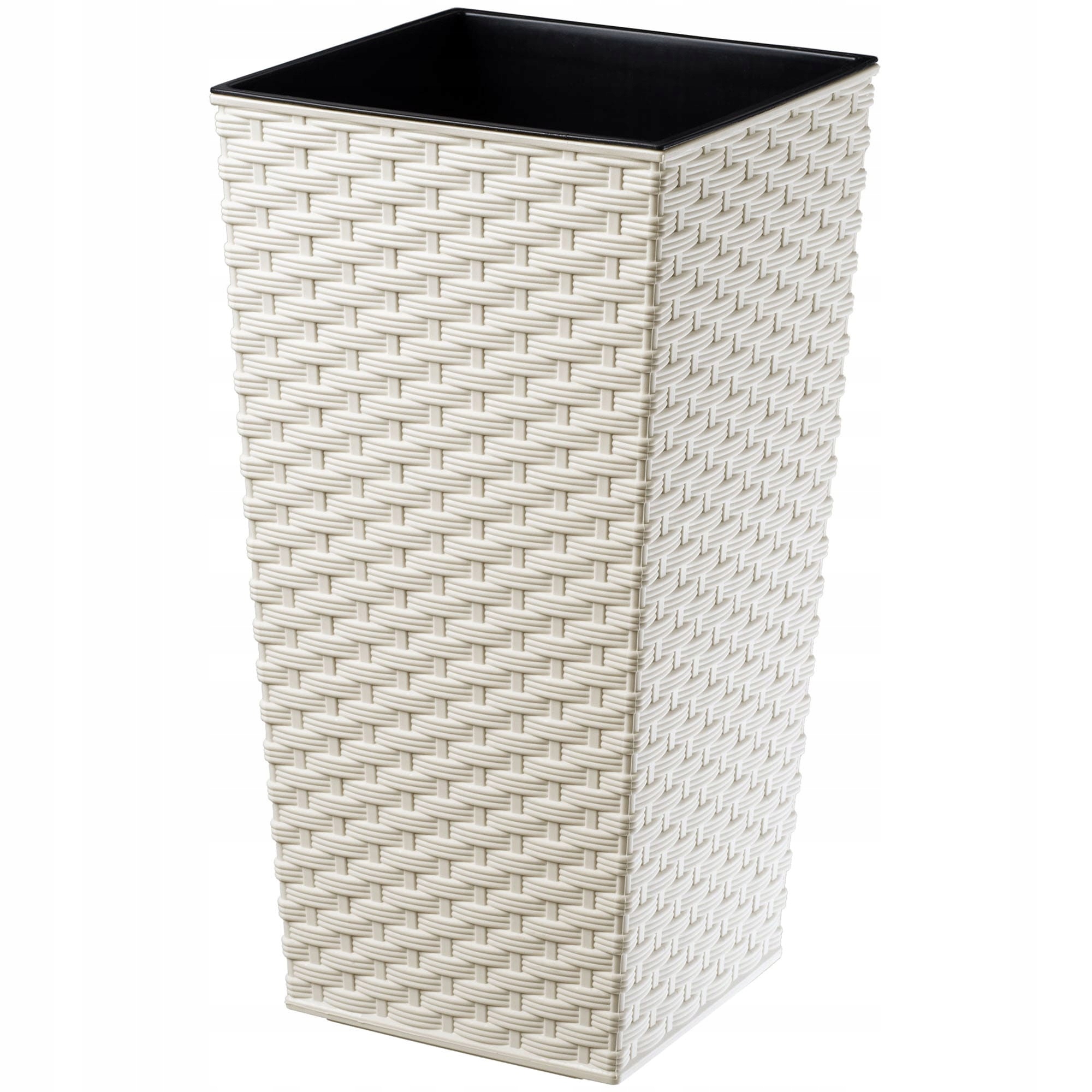 

Doniczka Z Wkładem Donica Na Kwiaty 37 CM Kremowa