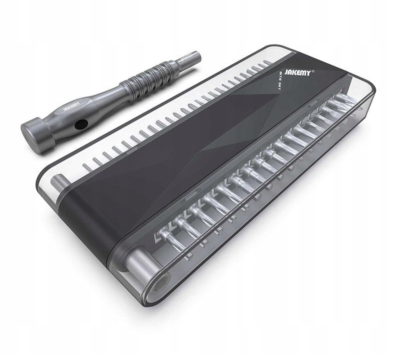 

Zestaw Precyzyjnych Bitów + Wkrętak Jakemy JM-8174