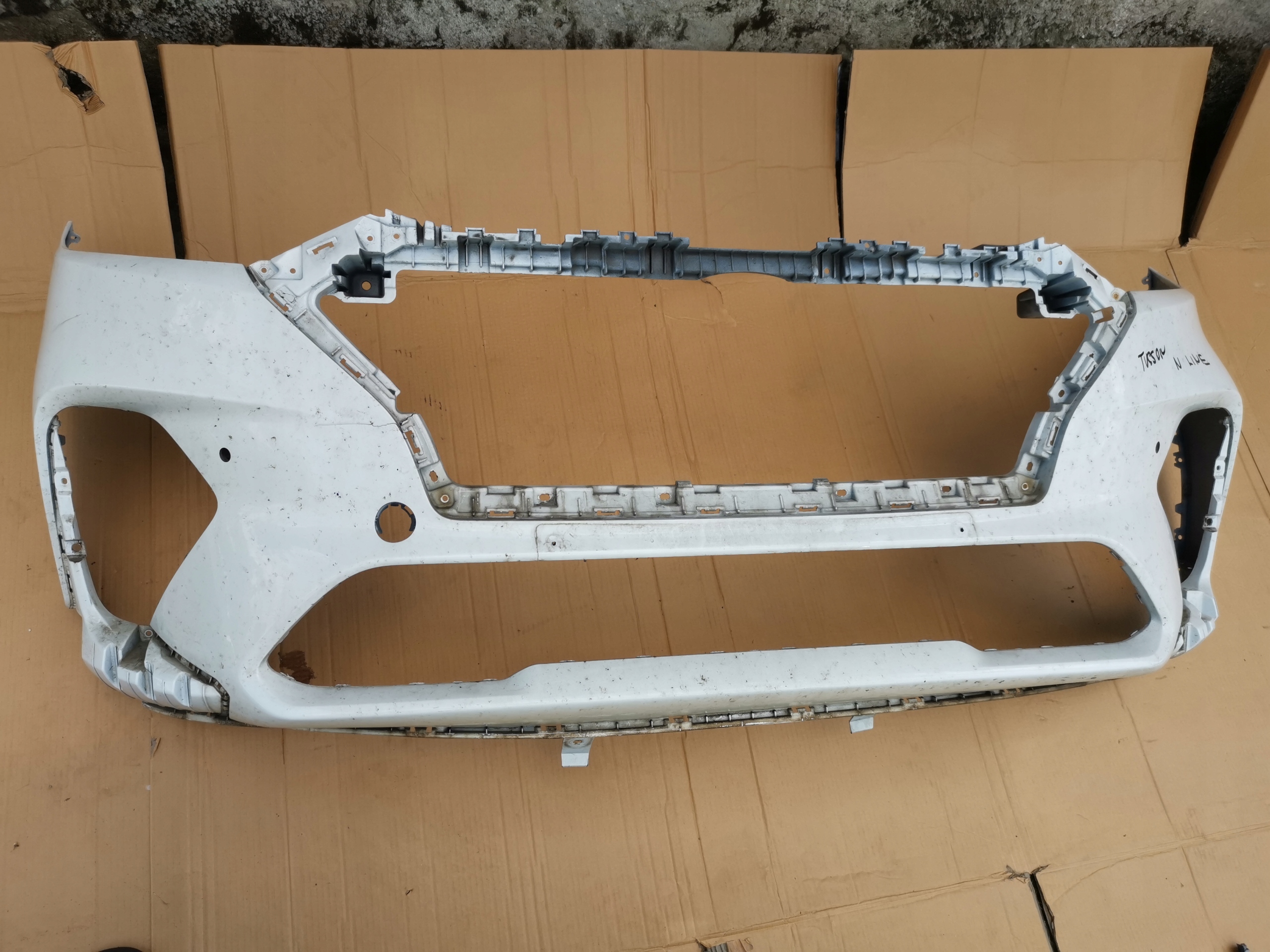 bumper HYUNDAI TUCSON III LIFT 18-20 front N-LINE