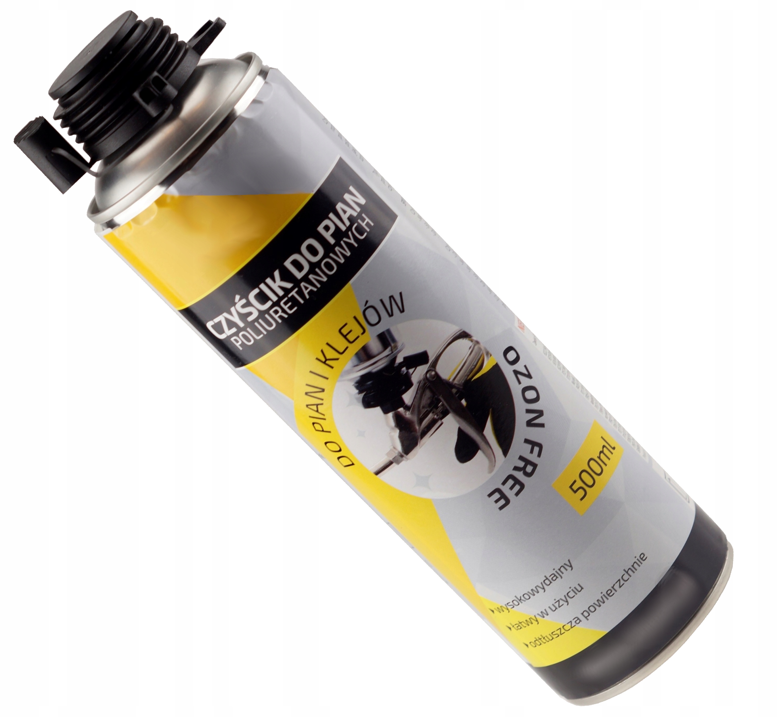 CZYŚCIK DO PIANY PISTOLETOWEJ ZMYWACZ 500 ML