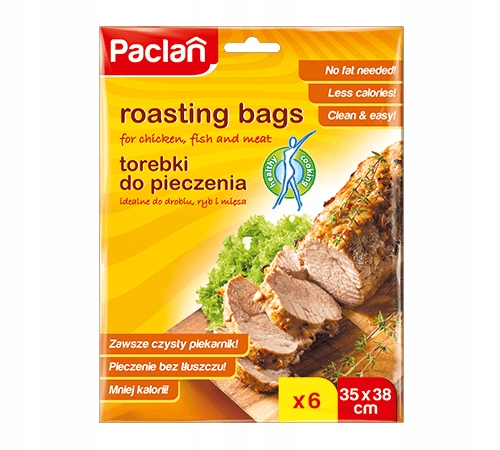 

Kieszeń do pieczenia Paclan 35x 38cm przezroczysty