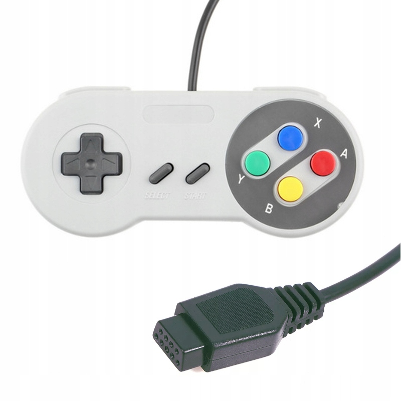 IRIS Pad do konsol Pegasus retro klonów NES SNES FC SFC z wtyczką 9 pin