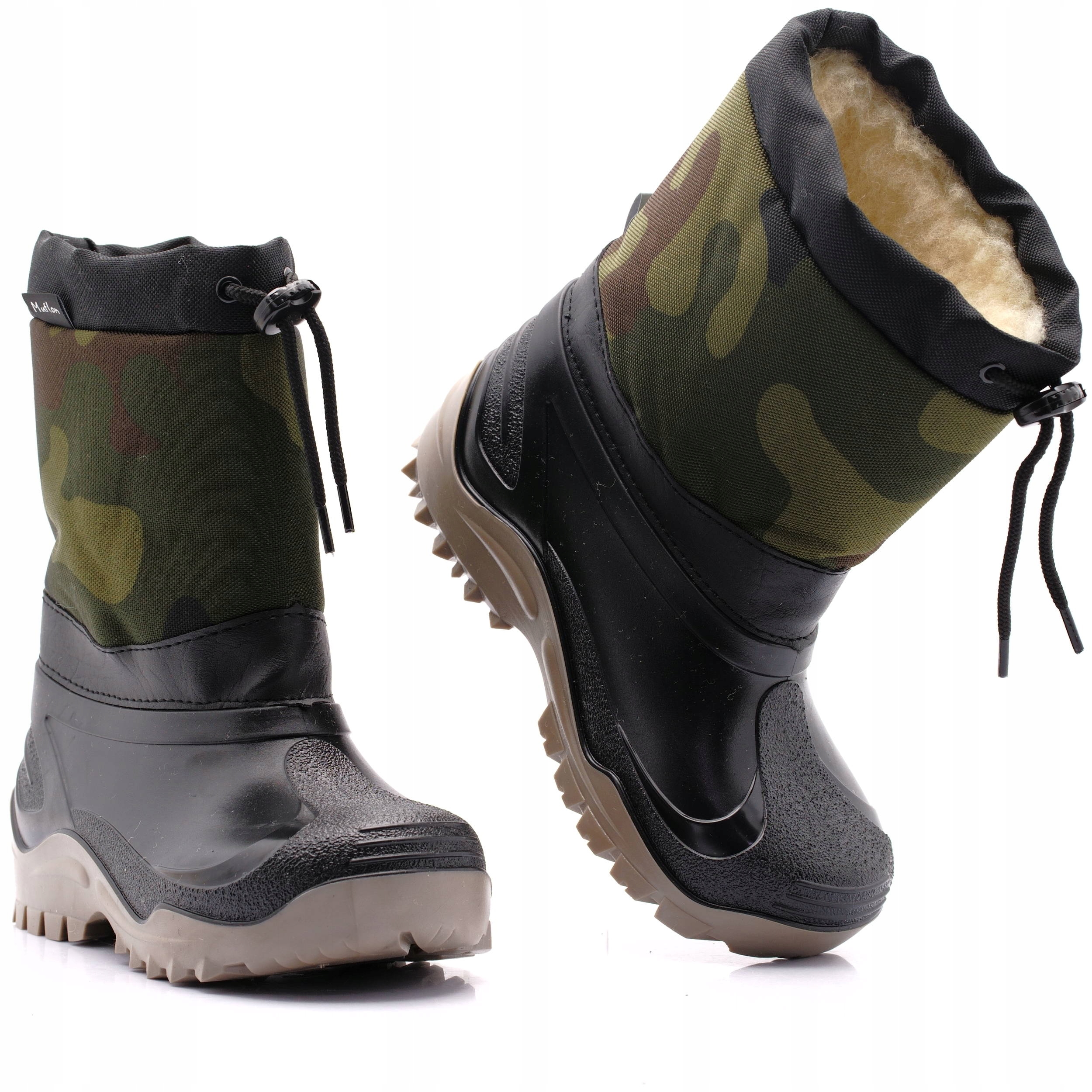 RENBUT MUFLON ŚNIEGOWCE BUTY ZIMOWE WEŁNA 33/34 Marka Ren But