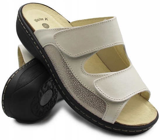 Dámské nazouváky na široké nohy Dr. Brinkmann 700605-08 43