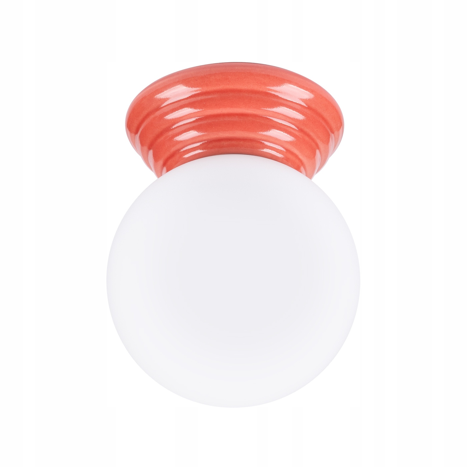 Plafon Lampa Sufitowa Zori IP44 Brzoskwiniowy Różowy 1x G9 8 W Sollux