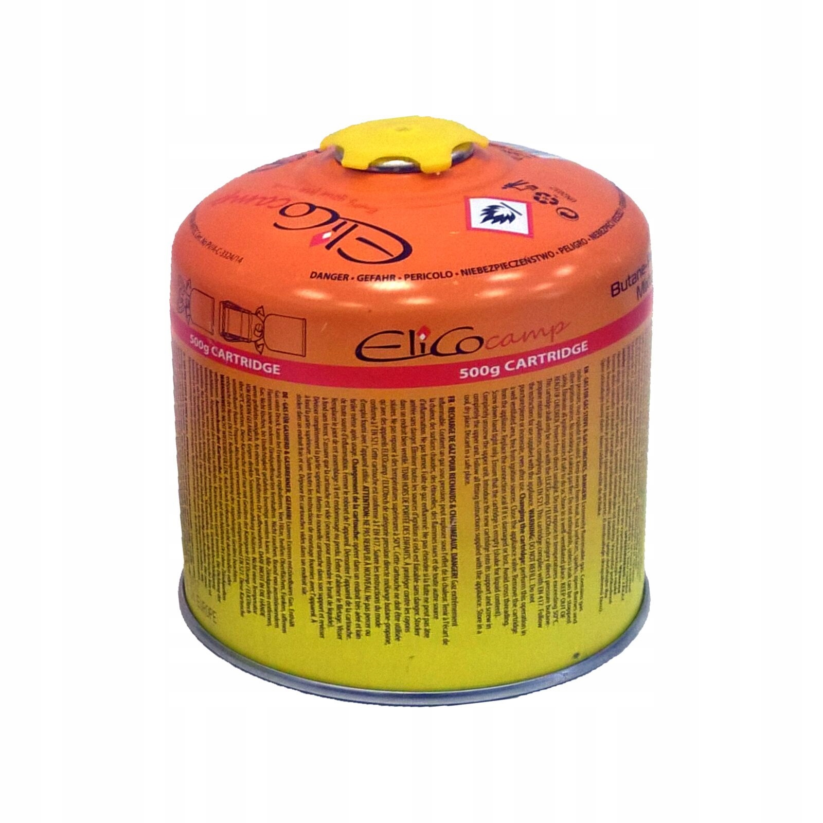 Zas. Gaz. Elico, Propan/butan Z Zaworem 500G, 65500
