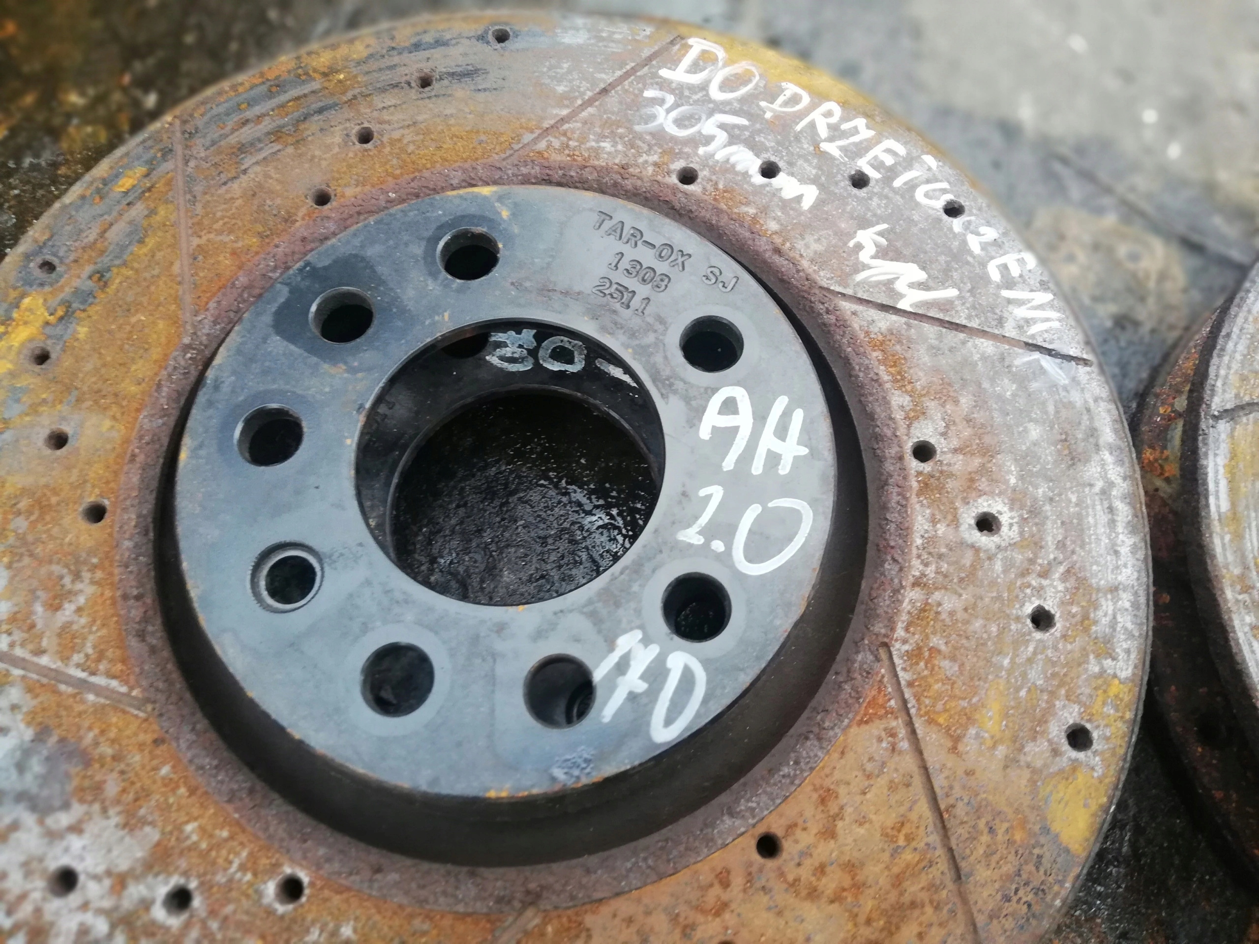 discs brake OPEL 305MM WENTYLOWANE