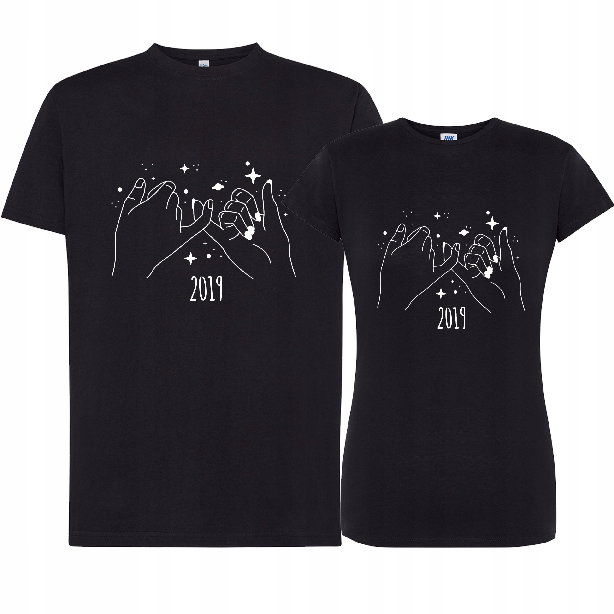 KOSZULKI DLA PAR KOMPLET NA WALENTYNKI PREZENT Marka LOGOSTORE