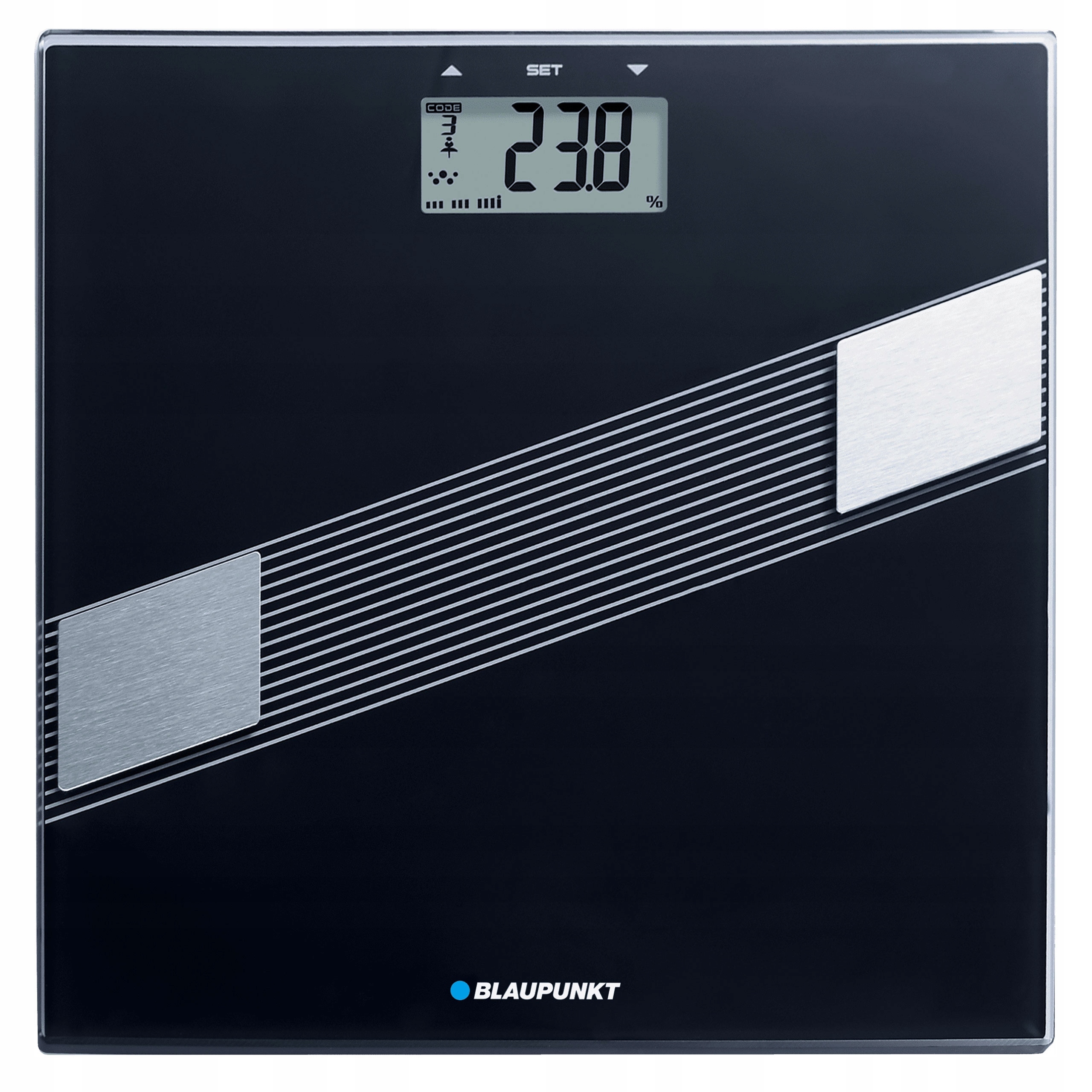 BLAUPUNKT WAGA ŁAZIENKOWA ANALITYCZNA TŁUSZCZ MIĘŚNIE KOŚCI WODA BSM411