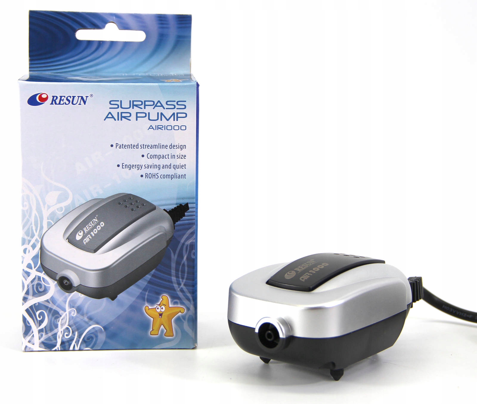 

Resun AIR1000 Napowietrzacz 60l/h Akwarium Do 60L