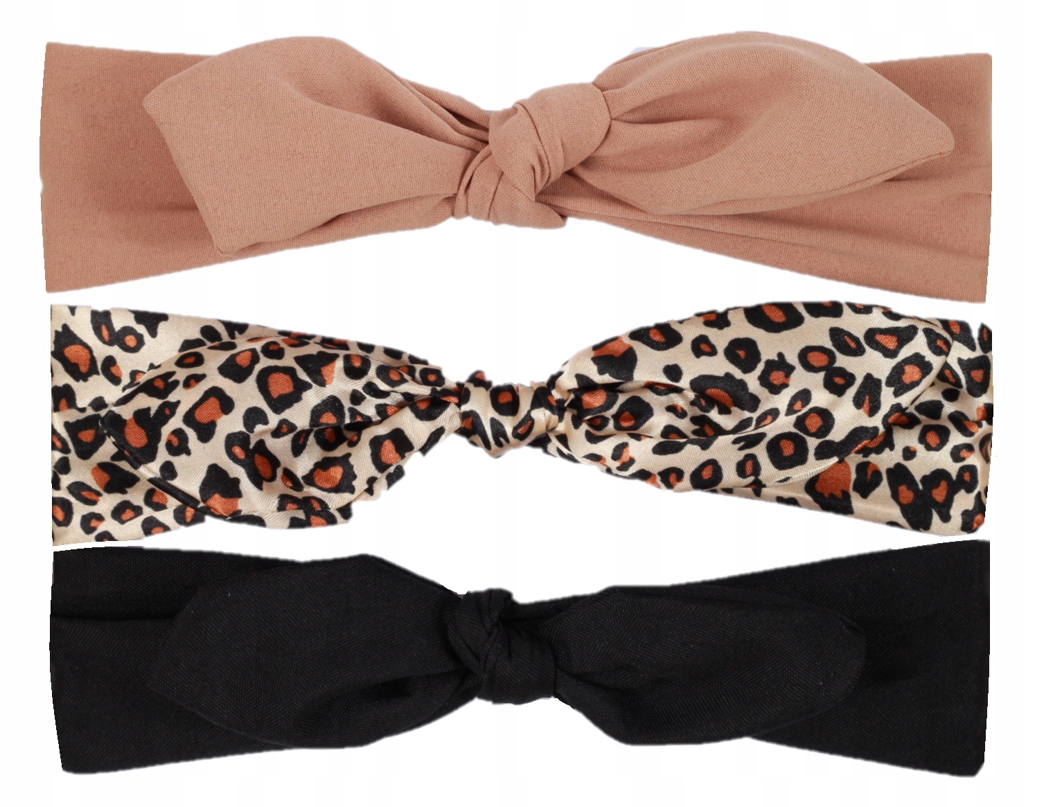 

Zestaw Opaska Na Włosy Gumka Turban Kolory Wzory