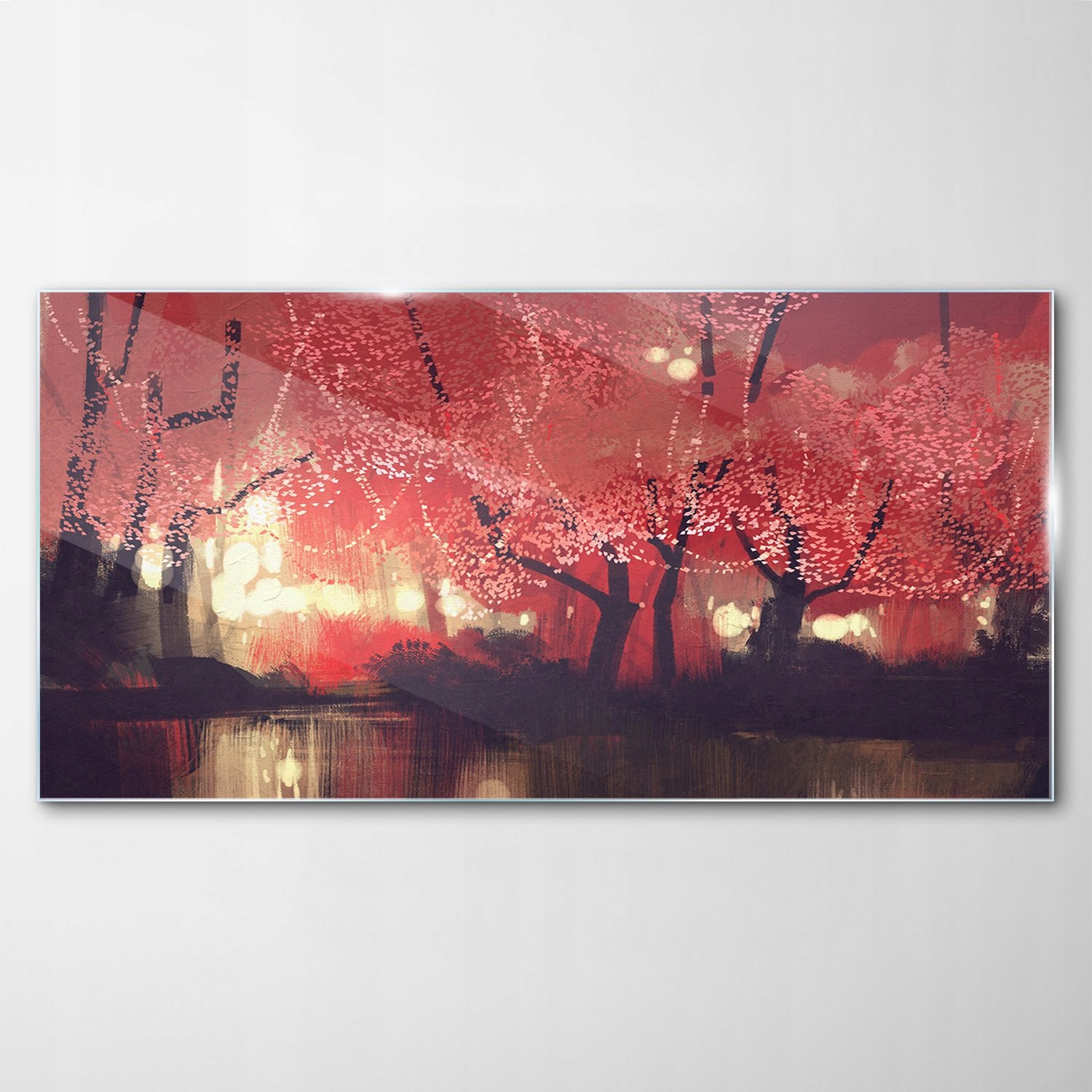 

Obraz na Szkle Dekor Jesień Las Krajobraz 120x60
