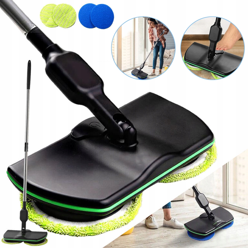 Levně Bezdrátový Elektrický Mop, Elektrický Čisticí Kartáč Na Podlahy