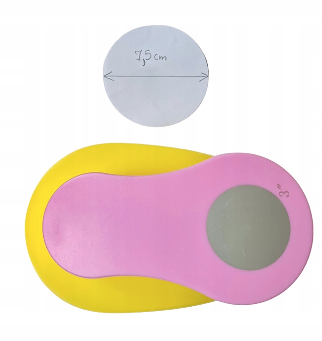 Dziurkacz Do Opłatka Tworzenie Dekoracji Z Opłatka Koła śr 7,5 cm Na Tort