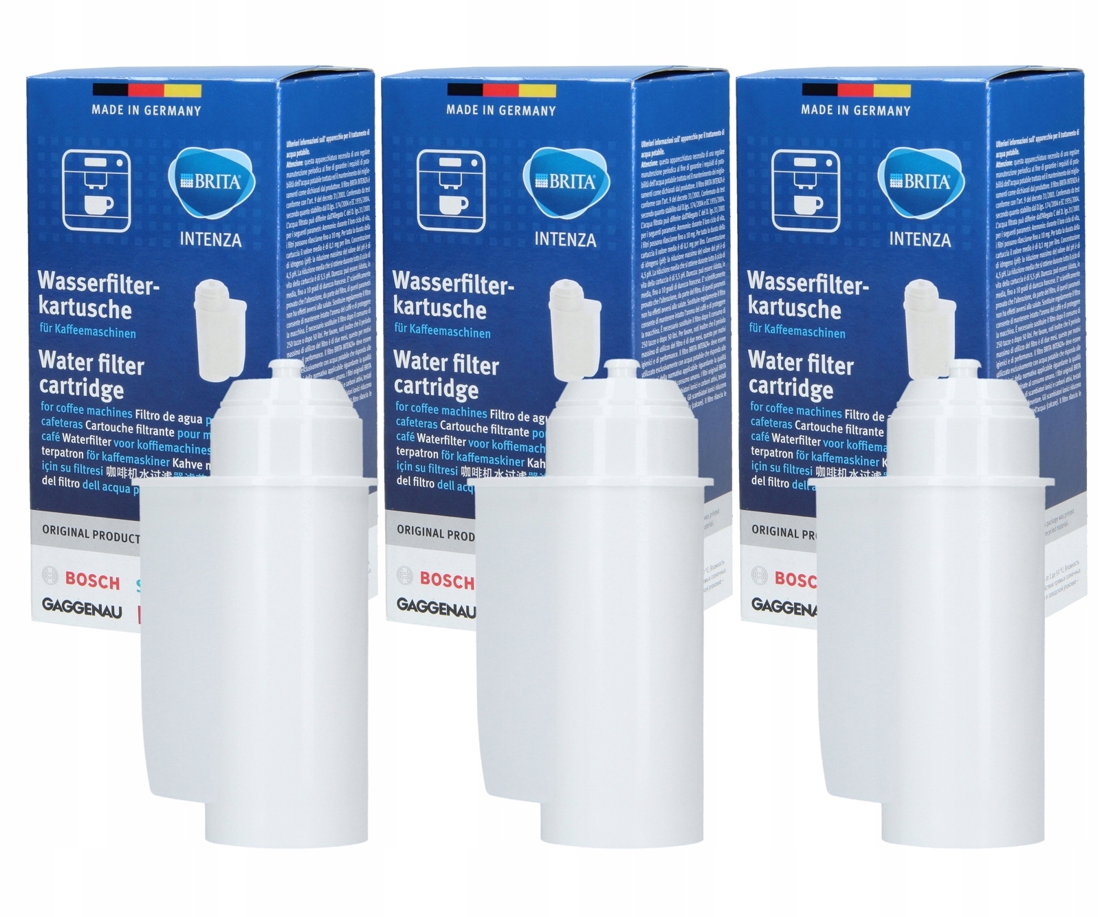 

3x Filtr wody do ekspresu Siemens EQ.6 Plus s100