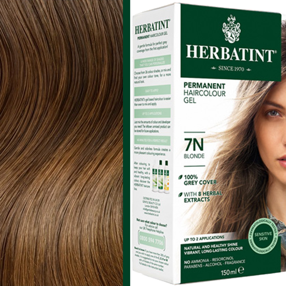 

Farba bez amoniaku Herbatint 7N Blond 150ml