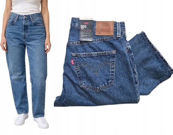 dámské džínové kalhoty Levi's 501'90 relaxed W31 L32 31x32 XL