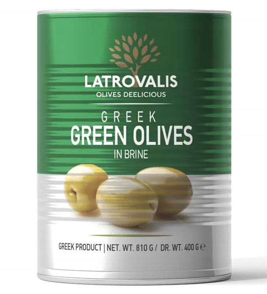 

Oliwki zielone z pestką 400g Latrovalis