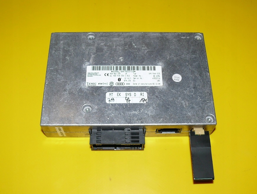 modul Bedienteil BLUETOOTH Gehäuse AUDI A6 C6 04-08r. 4E0862335 4E910336C