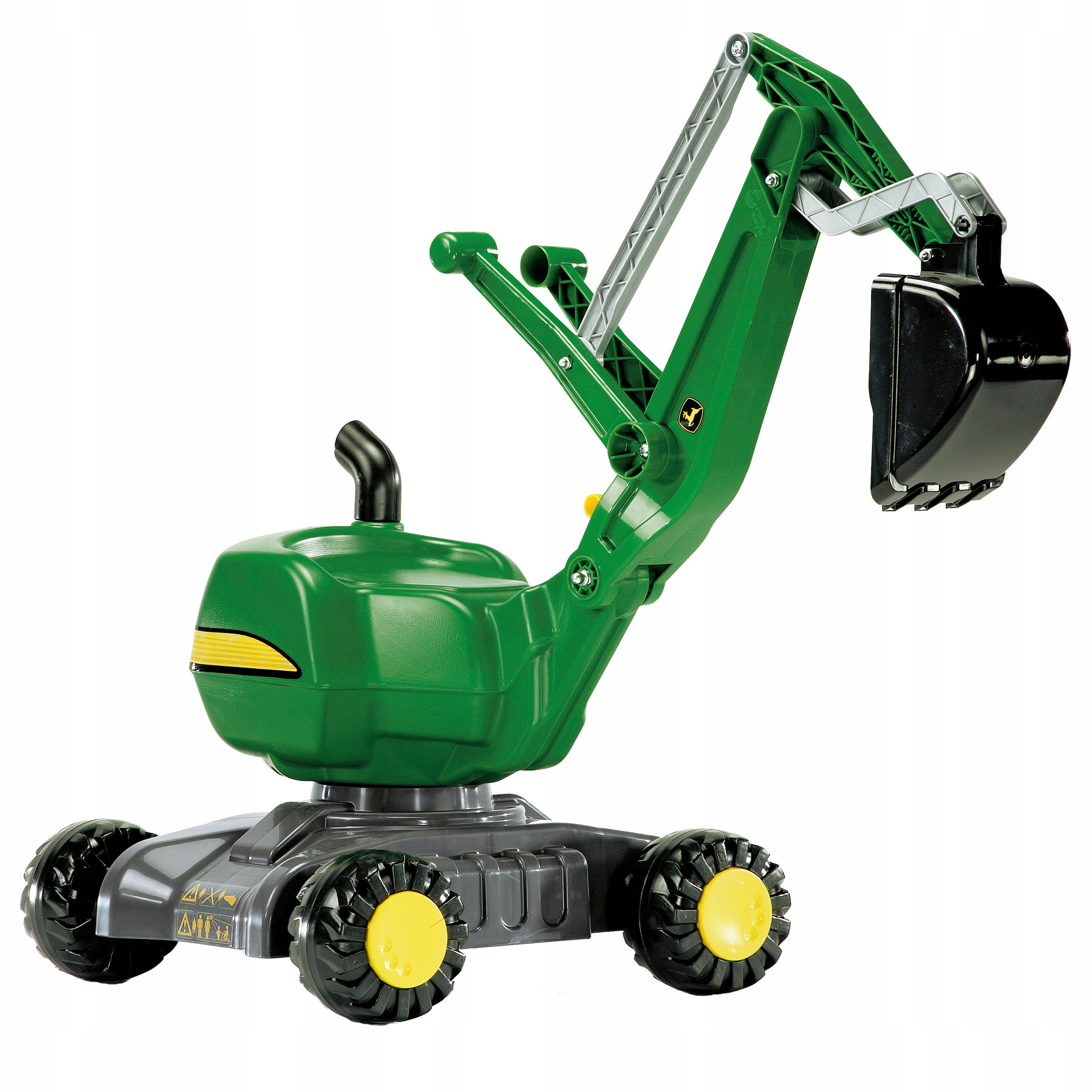 Rolly Toys RollyDigger John Deere Koparka dla dzieci Jeździk Zielony