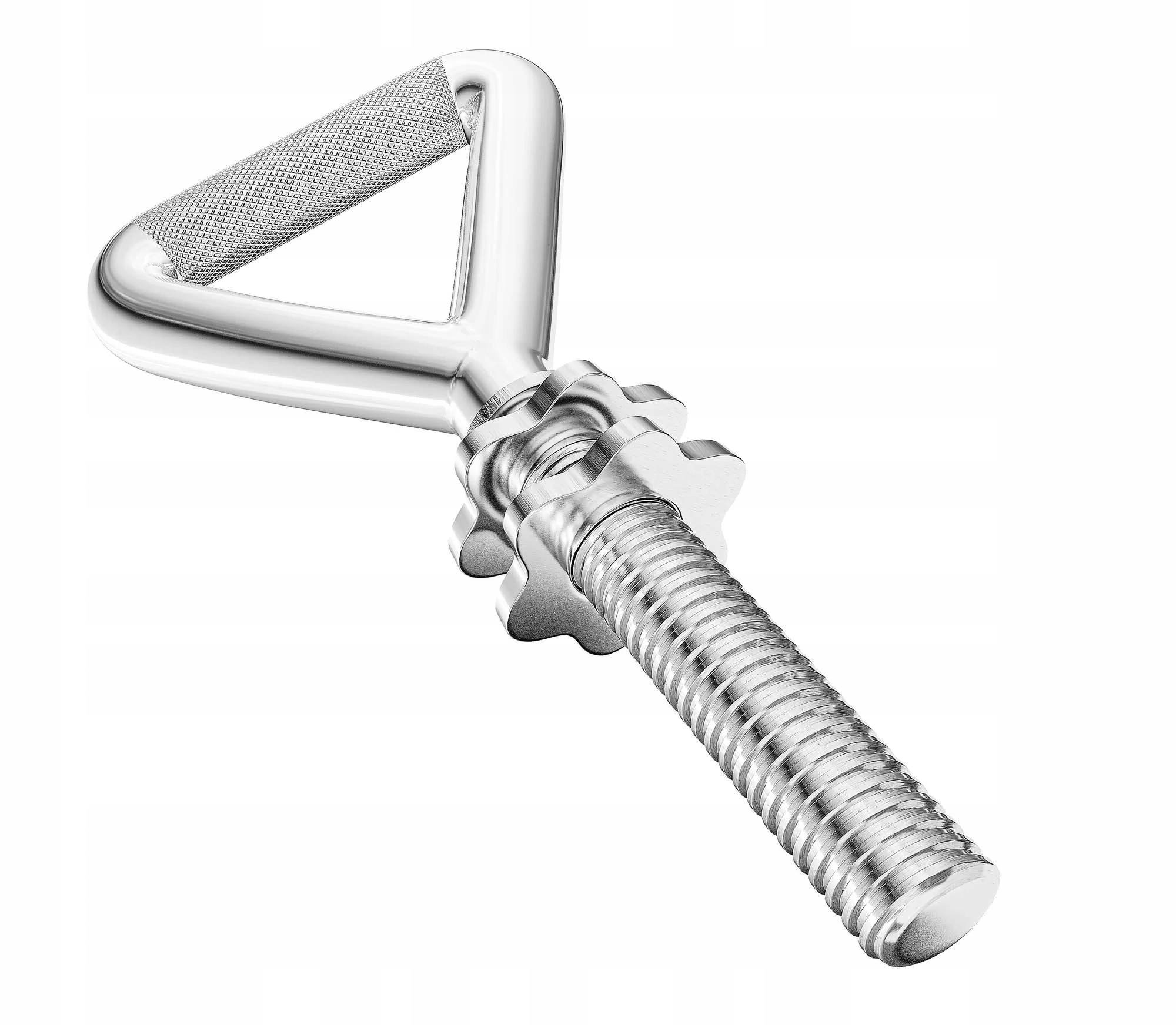 Gryf kettlebell regulowany uchwyt gryf stalowy do obciążeń zaciski zestaw