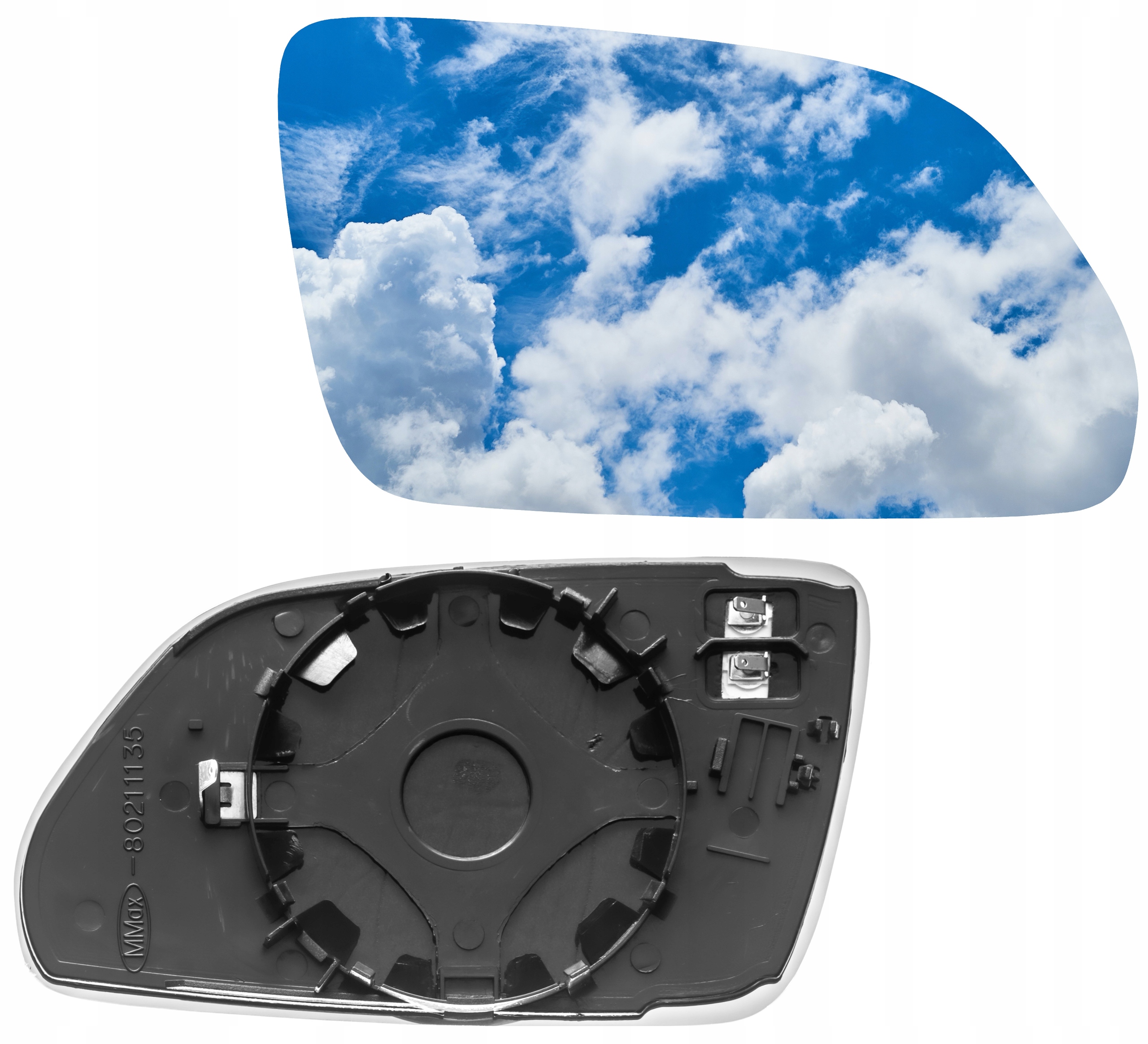 Zdjęcie AWparts WKŁAD LUSTERKA PRAWY GRZANY DO OCTAVIA II 2004-2008