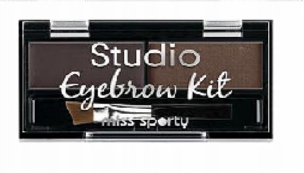 

Miss Sporty paleta do brwi 001 Medium Brown