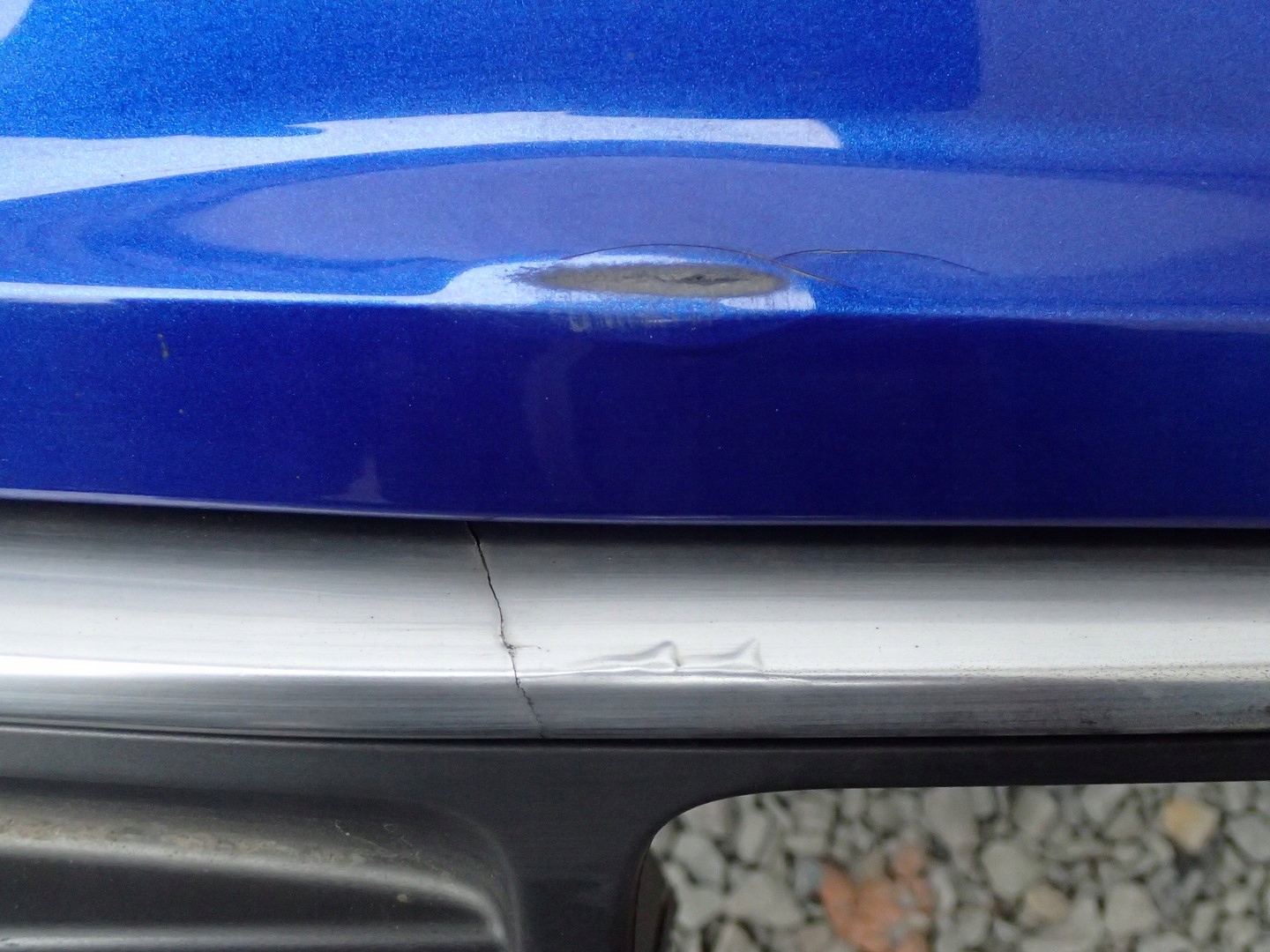 bumper rear part rear AUDI TTS TT S 8S 2014-2019R