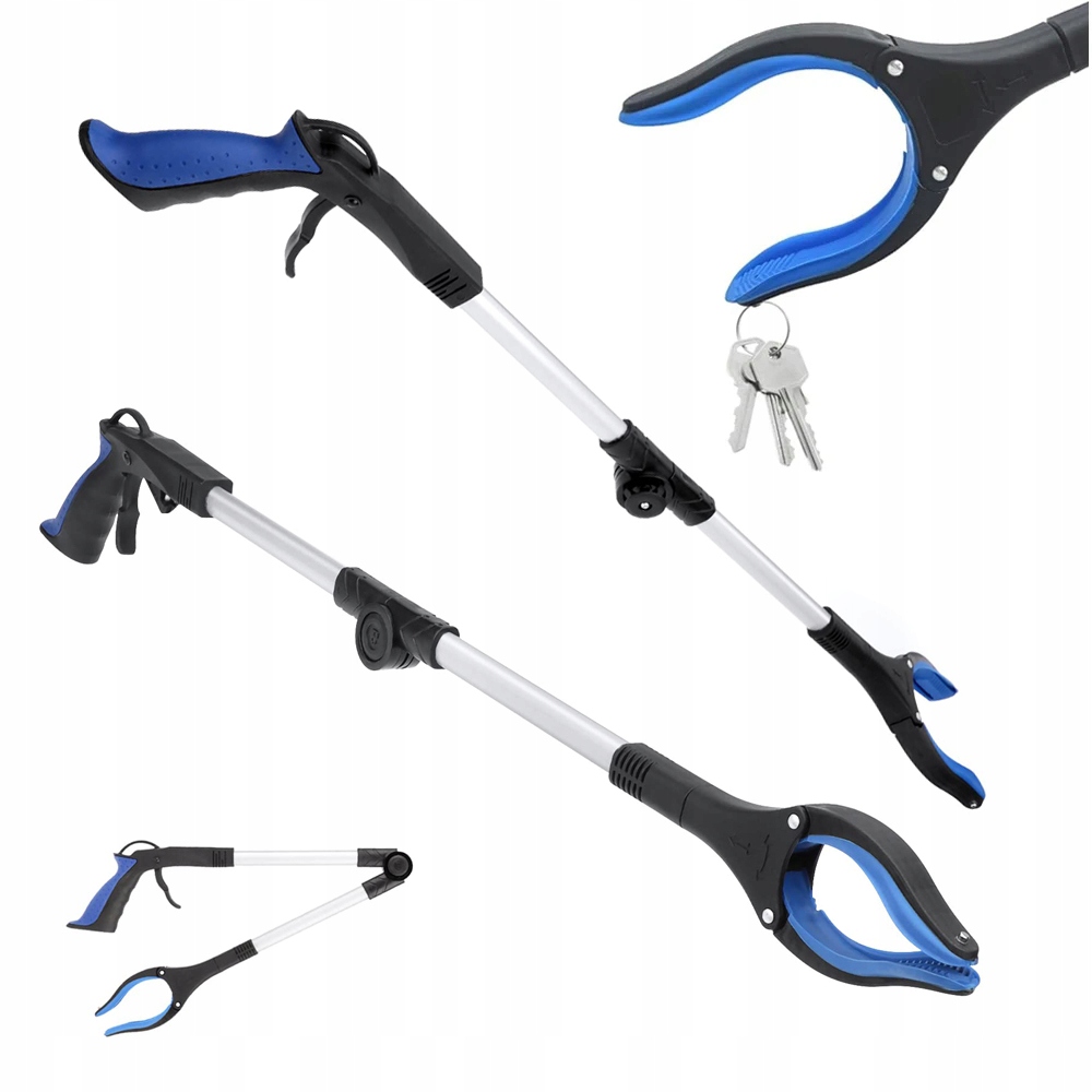 2SZT Hwytak Łapka Raczka Dla Seniora Do Zbierania Śmieci Zbieracz 81CM