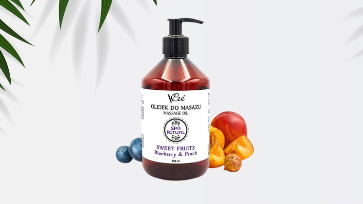OLEJEK DO MASAŻU NATURAL VCee SWEET FRUITS 500 ml Marka VCee