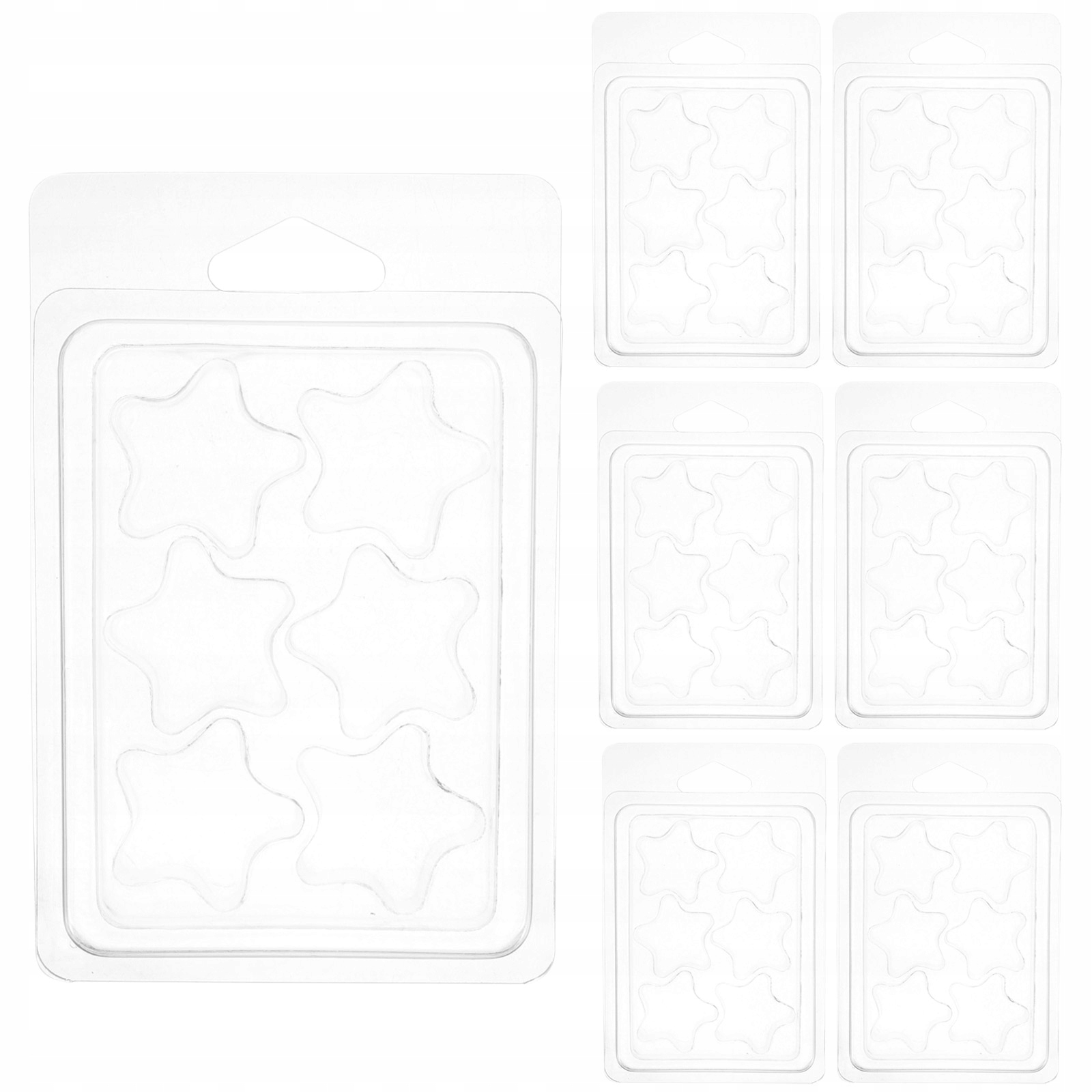 Pudełko na Świece Zapachowe Forma Cube Wosk Opakowanie 50 Szt