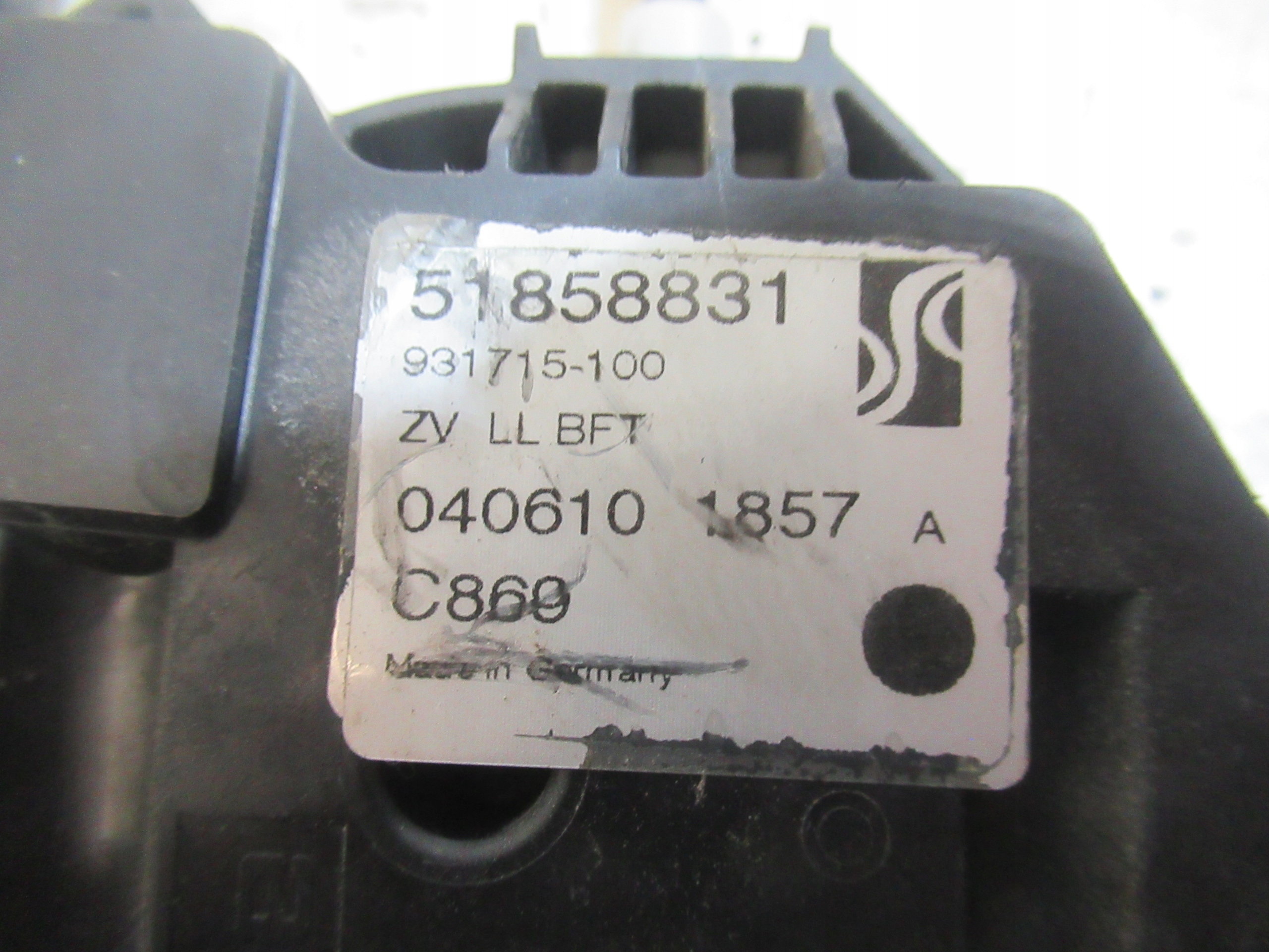 lock door right front FIAT PUNTO EVO