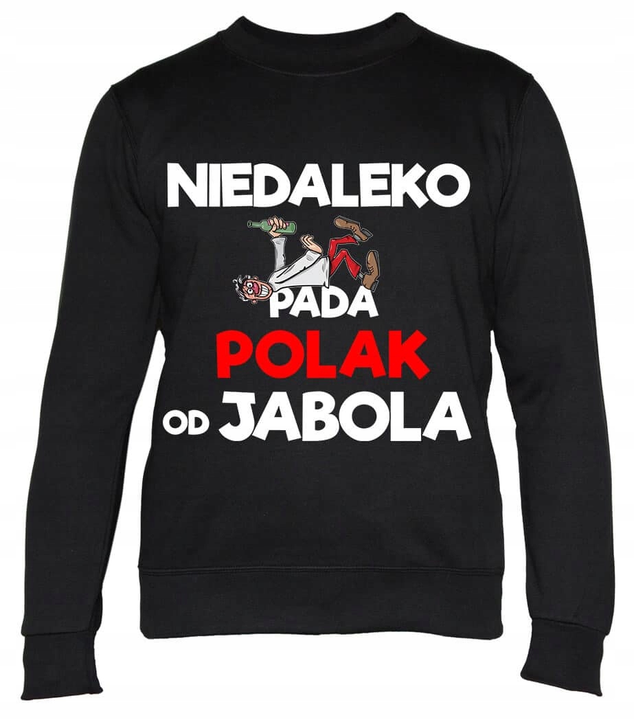 Pánská Mikina Not Far Away Pole od Jabola 3XL černá, Dárek pro kluka Ch