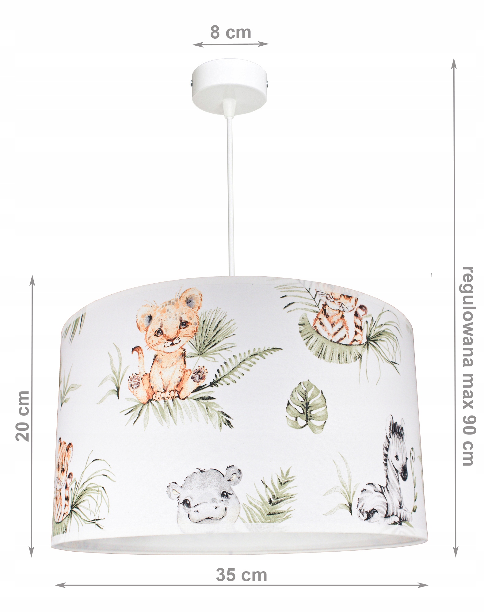 ŻYRANDOL DO POKOJU DZIECIĘCEGO LAMPA WISZĄCA SUFITOWA ABAŻUR BOHO LED EAN (GTIN) 5905487000572