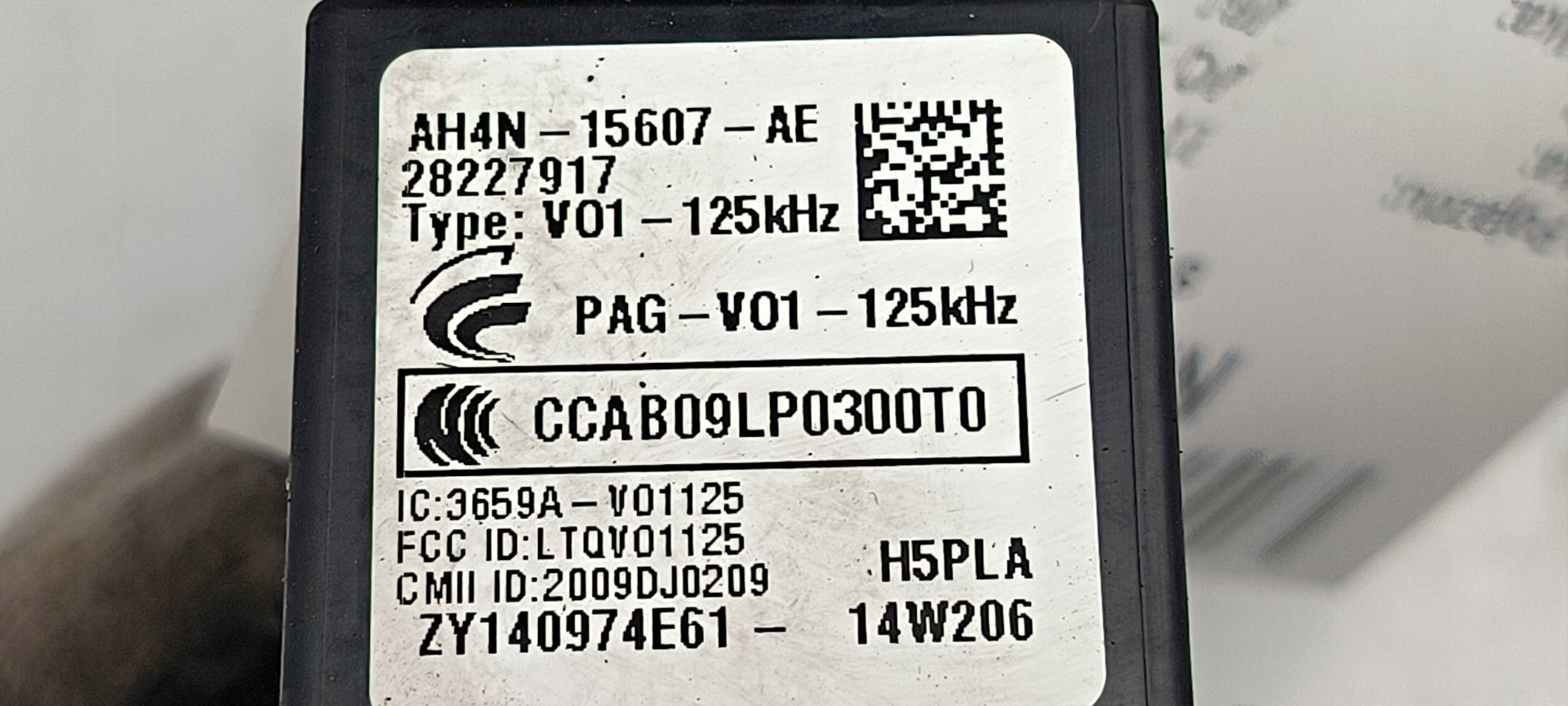 Allumage VOLVO V60