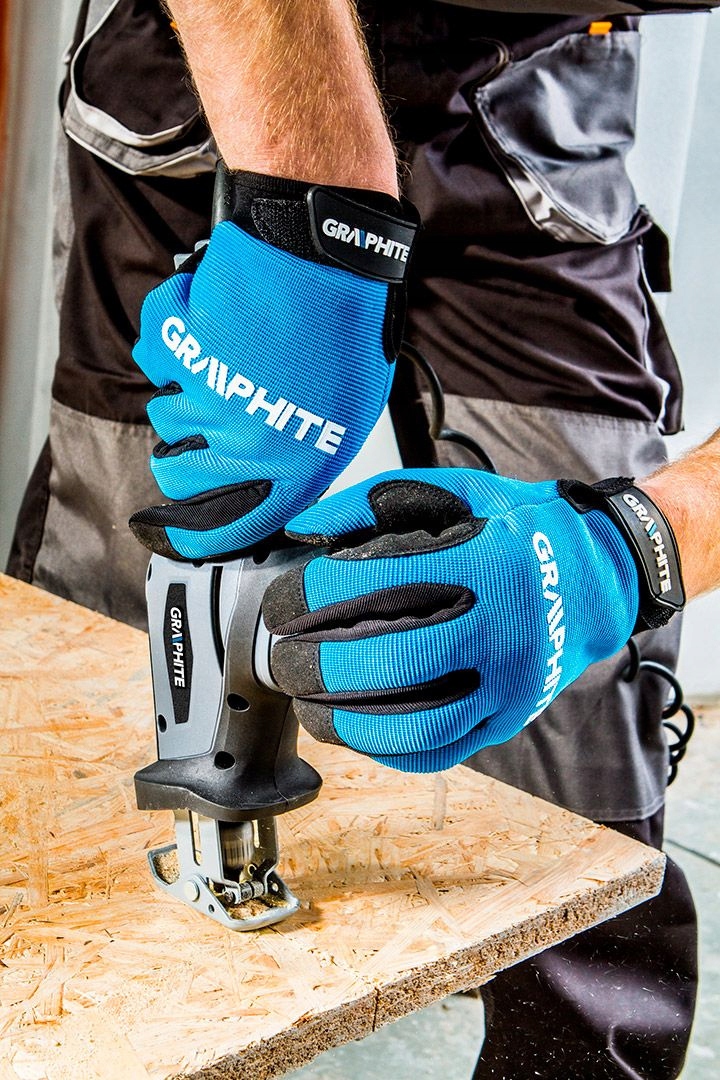 PIŁA SZABLASTA GRAPHITE 350W LISI OGON SKOK 17MM Marka Graphite