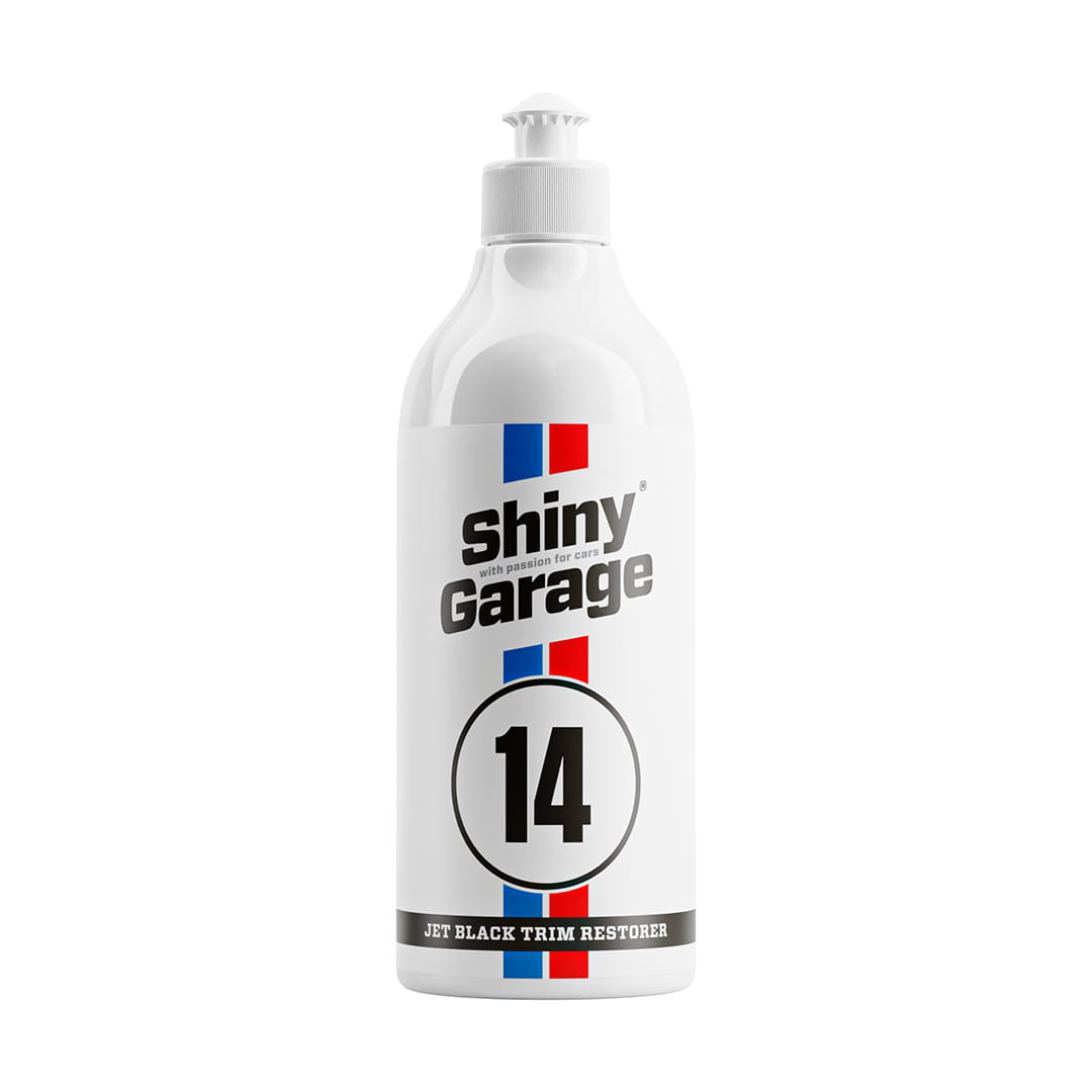 

Shiny Garage Jet Black Trim Restorer 500ml Plastik