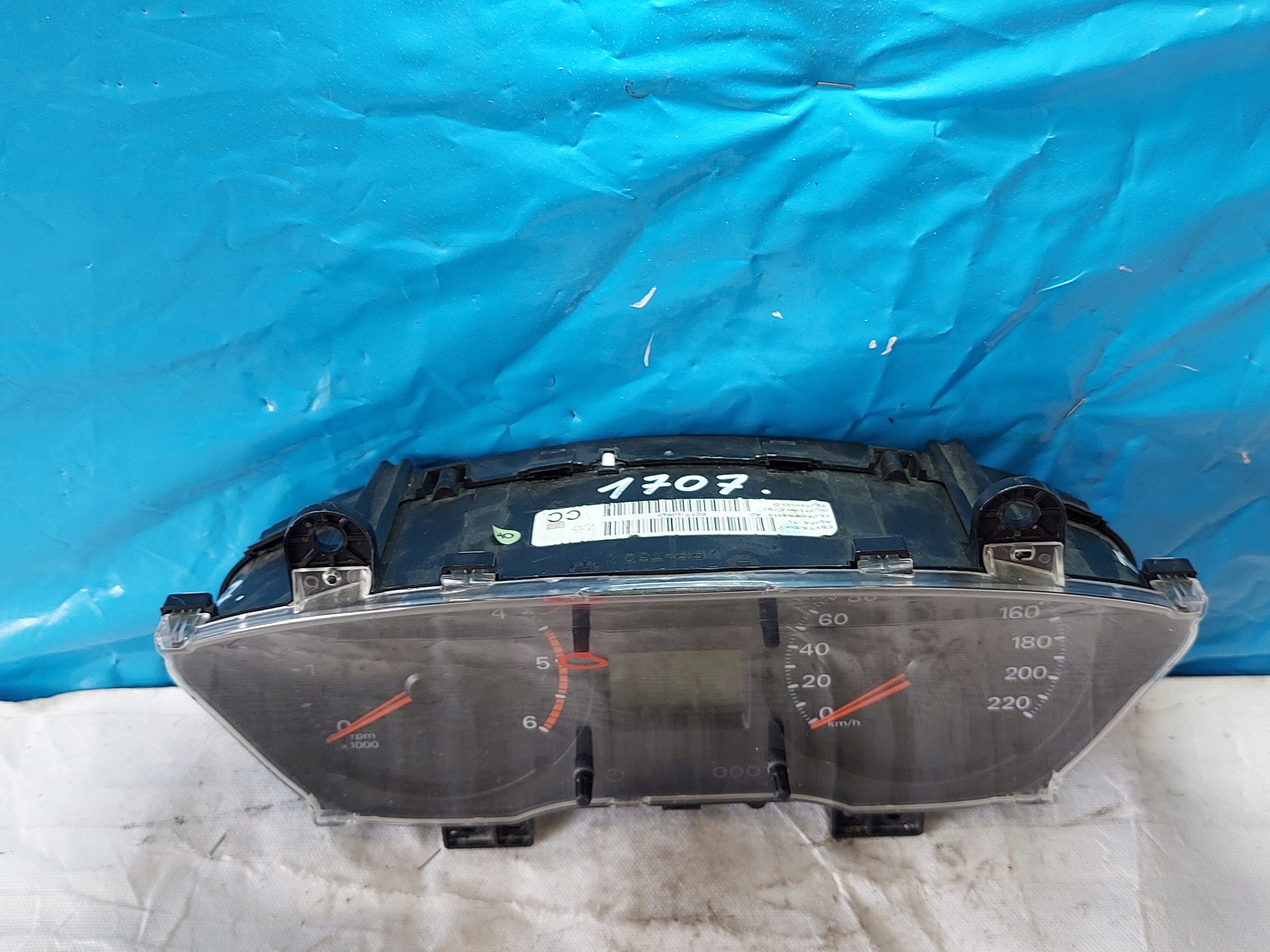 dials clock TRANSIT 2007 R 2.2 TDCI 8C1T10849