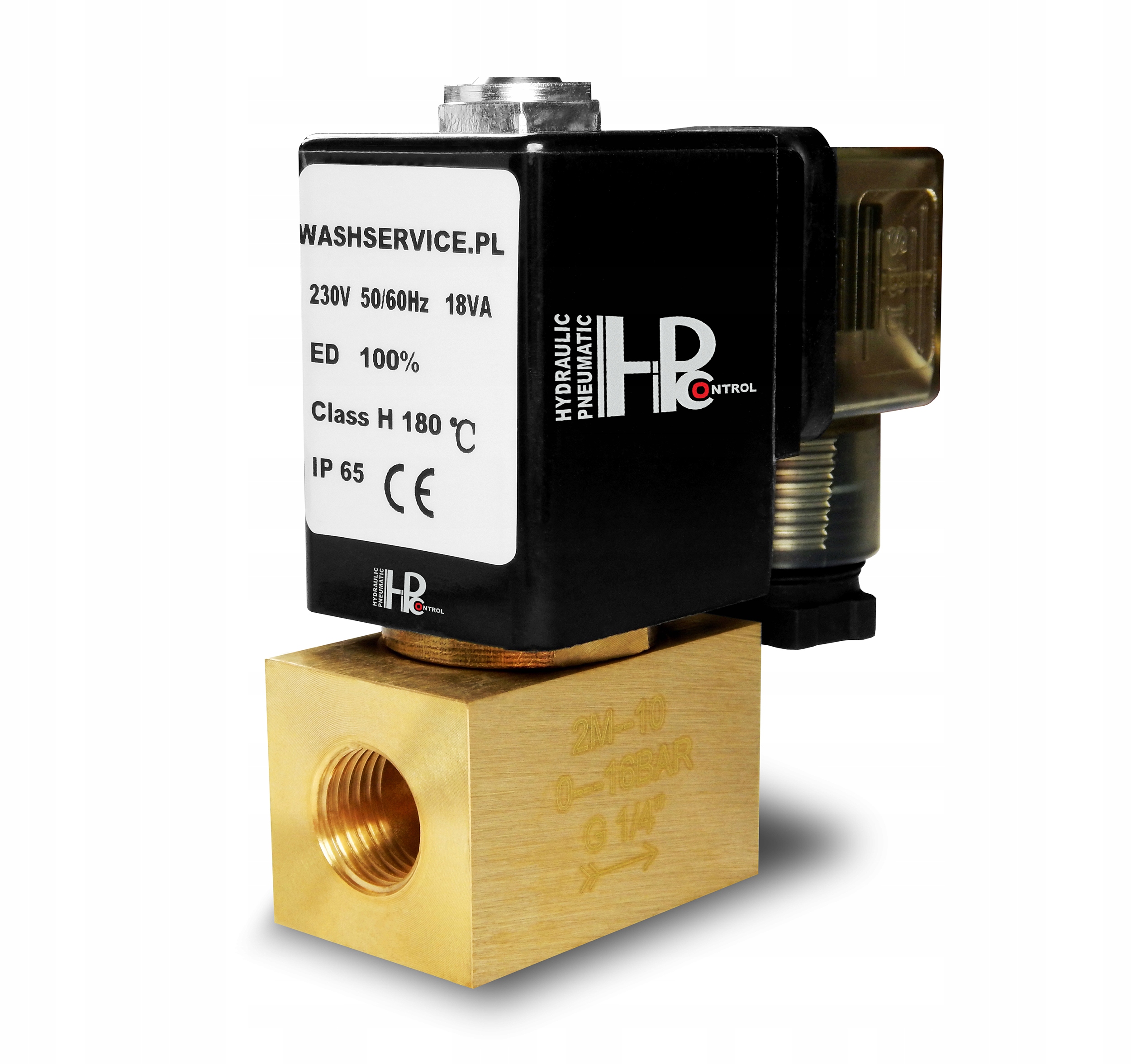 

Elektrozawór 2M10 3/8 cala 0-16bar 230V 24V 12V